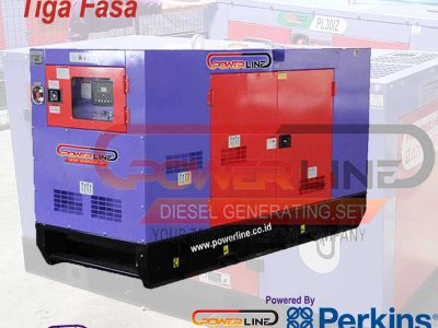Genset Perkins 135kva 108kw Silent