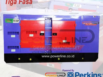 Genset Perkins 150kva 120kw Silent