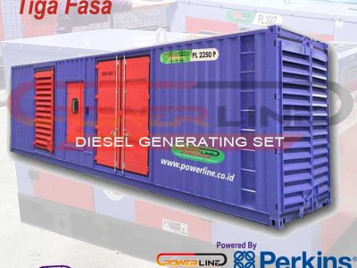 Genset Perkins 2250kva 1800kw Silent