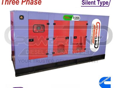 Genset Cummins 325kva 260kw Silent