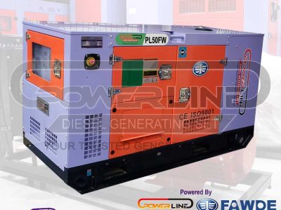 Genset Fawde 50kva 40kw Silent