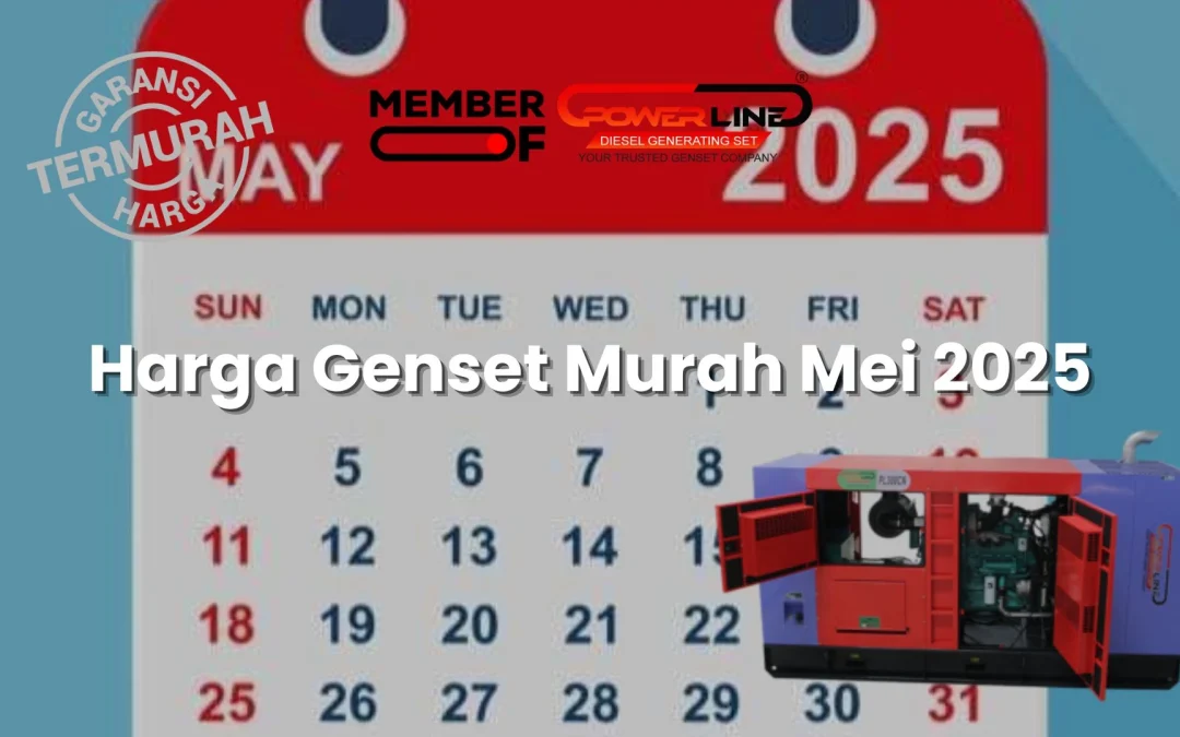 Harga Genset Murah Mei 2025