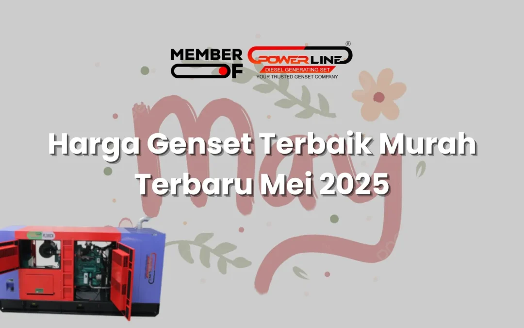 Harga Genset Terbaik Murah Terbaru Mei 2025