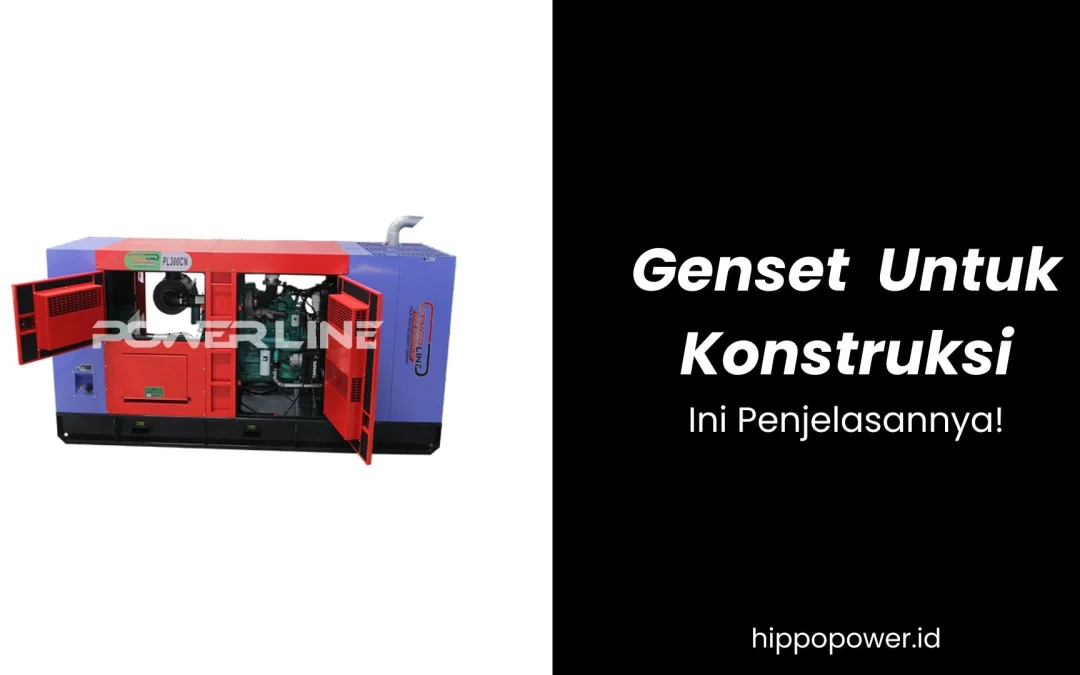 Genset untuk konstruksi