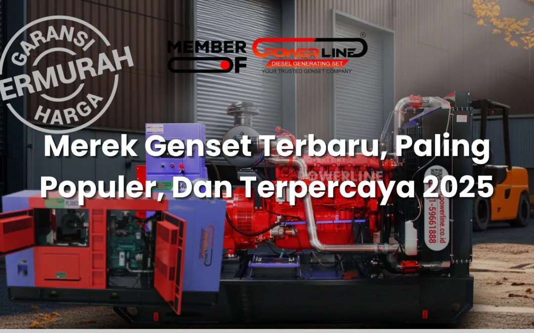 Merek Genset Terbaru, Paling Populer, Dan Terpercaya 2025