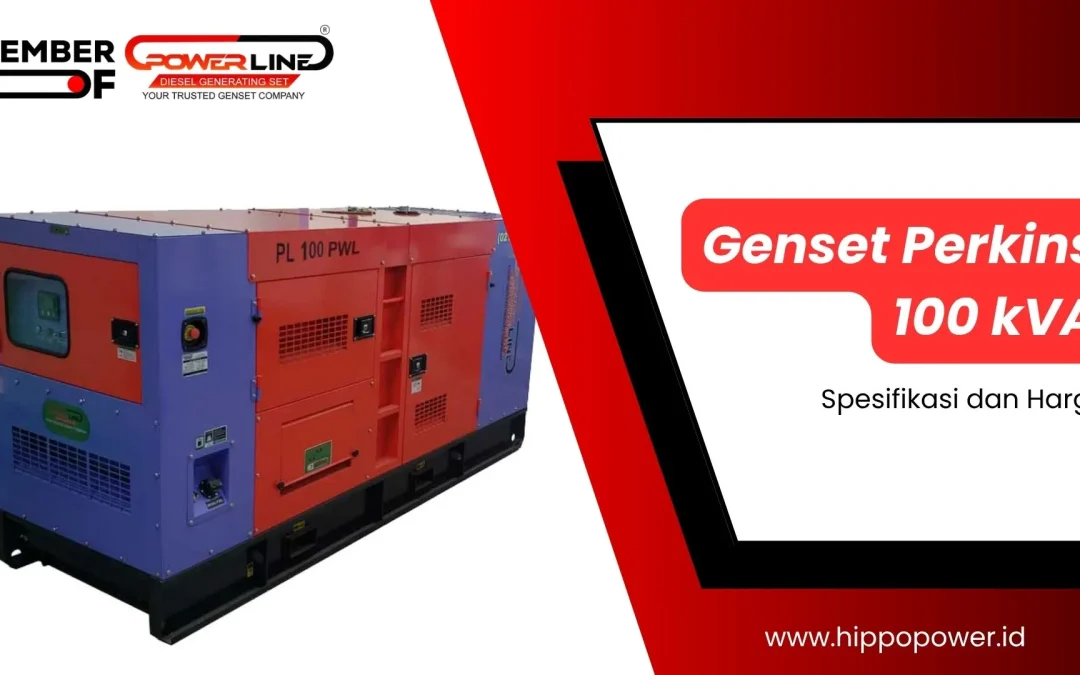 Spesifikasi Genset Perkins 100 kVA dan Harganya