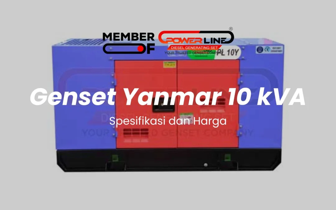 Spesifikasi Genset Yanmar 10 kVA dan Harganya!