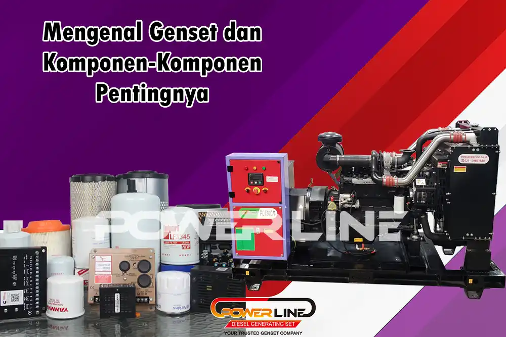 Mengenal Genset dan Komponen-Komponen Pentingnya