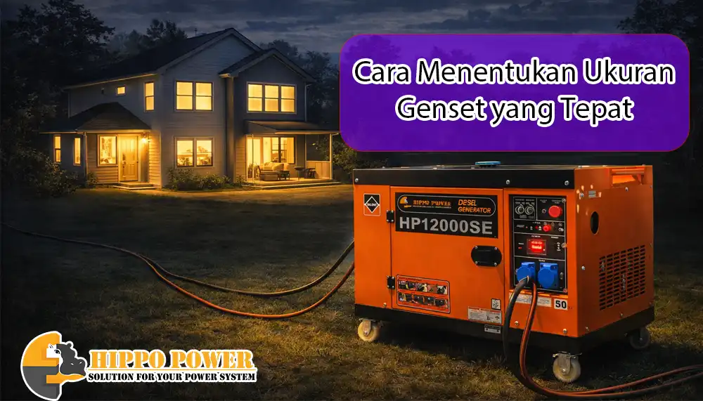 Cara Menentukan Ukuran Genset Yang Tepat