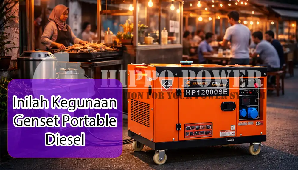 Kegunaan Genset Portable Diesel