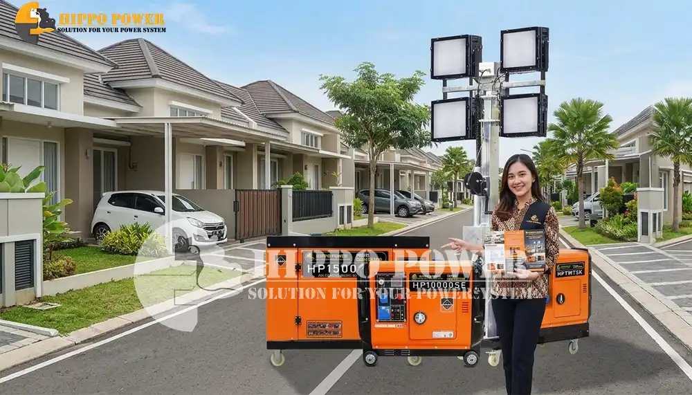 Berbagai Pilihan Genset Rumahan Berspesifikasi Tinggi dari Hippopower