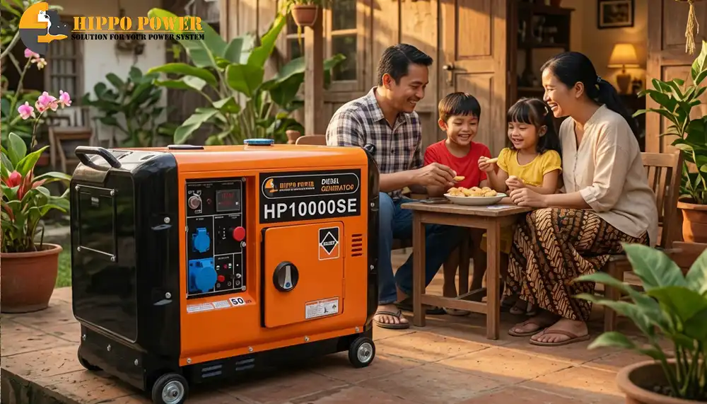genset 1 phase portable