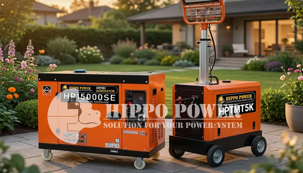 Jenis Genset Listrik untuk Rumah Tangga: Rekomendasi Genset Portable Hippopower