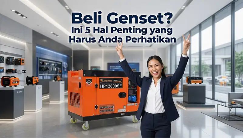 tips beli genset